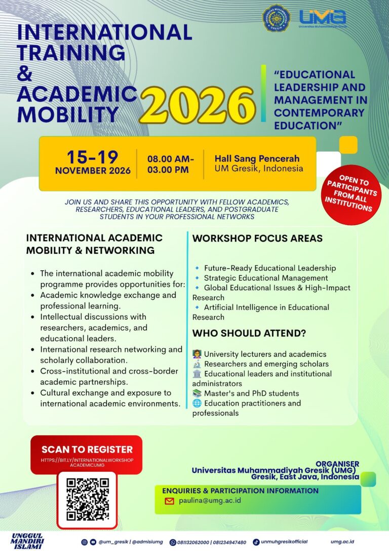 International Training & Academic Mobility 2026